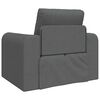 vidaXL Sofa Bed Dark Grey 98 x 71 x 83 cm Velvet