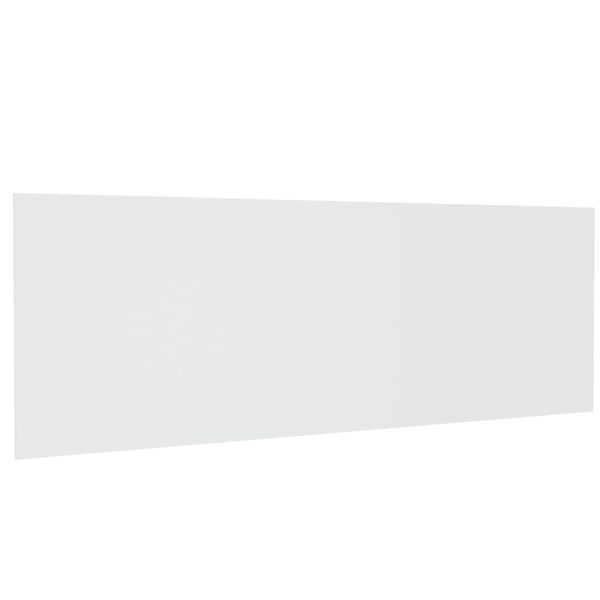 vidaXL Wall Headboard White 240x1.5x80 cm Engineered Wood