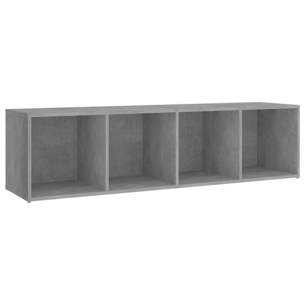 vidaXL TV Cabinets 3 pcs Concrete Grey 142.5x35x36.5 cm Engineered Wood