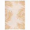 vidaXL Outdoor Flatweave Rug 160x230 cm Leaf Pattern