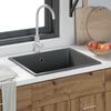 vidaXL Kitchen Sink Grey 54 x 44 x 20 cm Granite