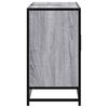 vidaXL Bathroom Sink Cabinet Grey Sonoma 80x33x60 cm Engineered Wood