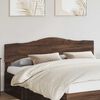 vidaXL Headboard Brown Oak 200 cm Engineered wood