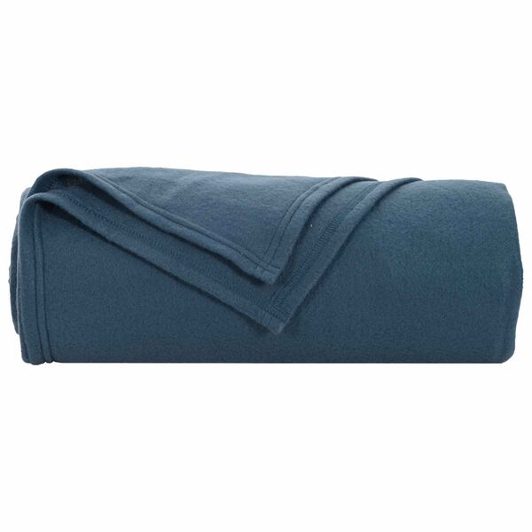 vidaXL Throw Blankets 24 pcs Navy Blue 270 x 240 cm Fleece
