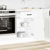 vidaXL Kitchen Base Cabinet Lucca White Engineered Wood