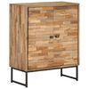 vidaXL Sideboard Set 2 Pieces Reclaimed Teak Wood