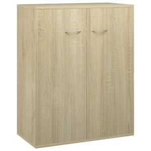 vidaXL Sideboard | Sonoma oak | Engineered wood | 60 x 30 x 75 cm | Sideboard
