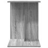vidaXL Side Table Grey Sonoma 45 x 40 x 62.5 cm Engineered Wood