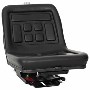 vidaXL Black 39.5 x 52 x 43 cm Steel and PVC