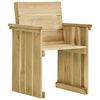 vidaXL 7 Piece Outdoor Dining Set Impregnated Pinewood