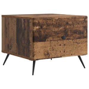 vidaXL Coffee Table Old Wood 49 x 50 x 40 cm Engineered Wood