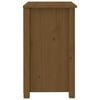 vidaXL Bedside Cabinets 2 pcs Honey Brown 50x35x61.5 cm Solid Wood Pine