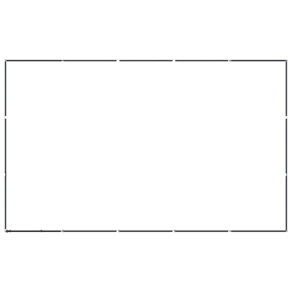 vidaXL Outdoor Dog Kennel Steel 13.82 m&sup2;