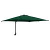 vidaXL Garden Parasol Green 248.5 x 247.5 x 160 cm Fabric