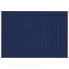 vidaXL Weighted Blanket Blue 138x200 cm Single 10 kg Fabric