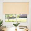vidaXL Roller Blind Blackout Beige 150x175 cm Fabric Width 146.6 cm Polyester