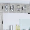 vidaXL Kitchen Cabinet 2 pcs Concrete Grey 60 x 31 x 40 cm