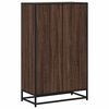 vidaXL Book Cabinet Brown Oak 65.5x33x107.5 cm Engineered Wood