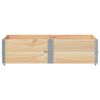 vidaXL Garden Planter 150x100 cm Solid Wood Pine