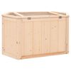 vidaXL Hamster Cage 80x40x43 cm Solid Wood Fir