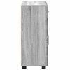 vidaXL Sideboard Grey Sonoma 88.5 x 30.5 x 73 cm Engineered Wood