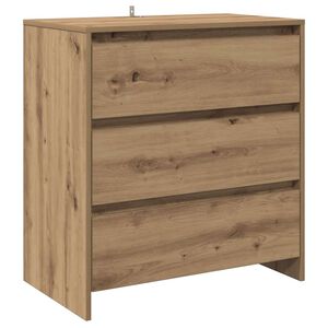 vidaXL Sideboard Artisan Oak 70x41x75 cm Engineered Wood