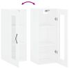 vidaXL Wall Mounted Cabinet White 34.5x34x90 cm