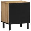 vidaXL Bedside Cabinets 2 pcs 40x33x46 cm Solid Wood Mango