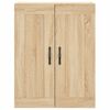 vidaXL Wall Mounted Cabinets 2 pcs Sonoma Oak Engineered Wood