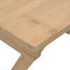 vidaXL Kitchen Table Folding Manual Natural 40 x 30 x 53.5 cm Bamboo