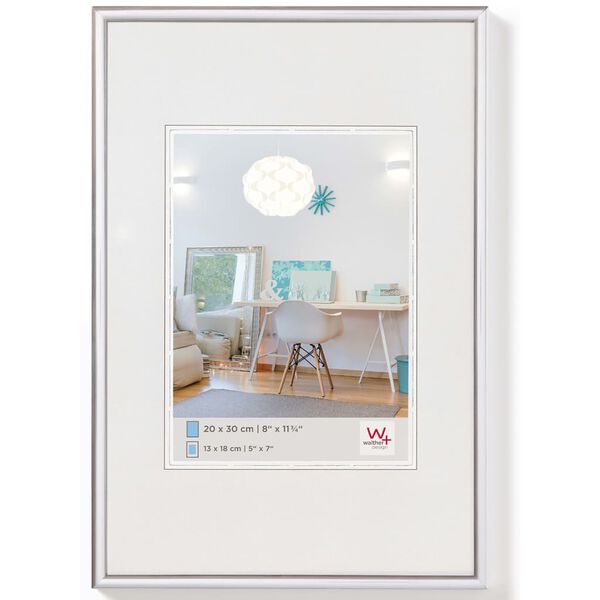 Walther Design Picture Frame New Lifestyle 60x80 cm Silver