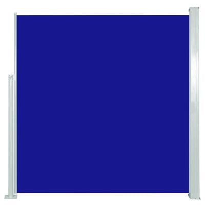 vidaXL Retractable Side Awning 140 x 300 cm Blue