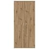 vidaXL Shoe Cabinet Artisan Oak 80 x 39 x 178 cm Engineered Wood