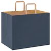 vidaXL Paper Bags 50 pcs with Handles Blue 32x22x24 cm