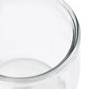 vidaXL Storage Glass Jars with Lid 4 pcs 3850 ml