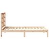 vidaXL Bed Frame without Mattress 90x200 cm Solid Wood