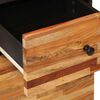 vidaXL Bathroom Sets with Drawer with Shelf Natural Solid Mango Wood