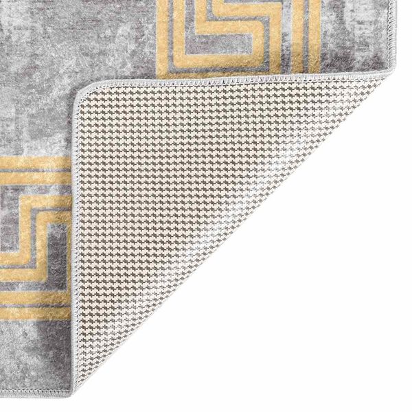 vidaXL Rug Washable 80x150 cm Grey