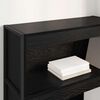 vidaXL Book Cabinet Black Oak 80 x 30 x 121 cm Engineered Wood