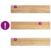 vidaXL Window Sills 2 pcs&nbsp;Untreated 100x20x2 cm Solid Wood Oak