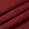 vidaXL Throw Blanket Bordeaux Red 130 x 150 cm Fleece