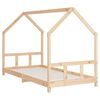 vidaXL Kids Bed Frame 90x190 cm Solid Wood Pine