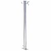 vidaXL Garden Water Column 100 cm Stainless Steel Round