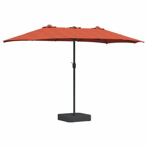 vidaXL Garden Parasol Terracotta 385 x 209 x 244 cm
