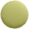 vidaXL Seat Cushions 2 pcs Light Green &Oslash;80 x 29 cm Fabric