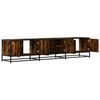 vidaXL TV Cabinet Smoked Oak 180x35x41 cm Engineered Wood