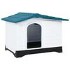 vidaXL Dog House Blue 90.5x68x66 cm Polypropylene