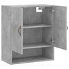 vidaXL Wall Cabinet Concrete Grey 60x31x70 cm Engineered Wood