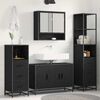 vidaXL Bathroom Furniture Set 3 pcs Artisan Oak Engineered Wood