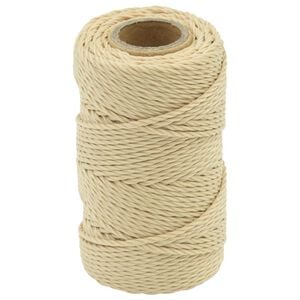 vidaXL Boat Rope 2 mm 25 m Natural
